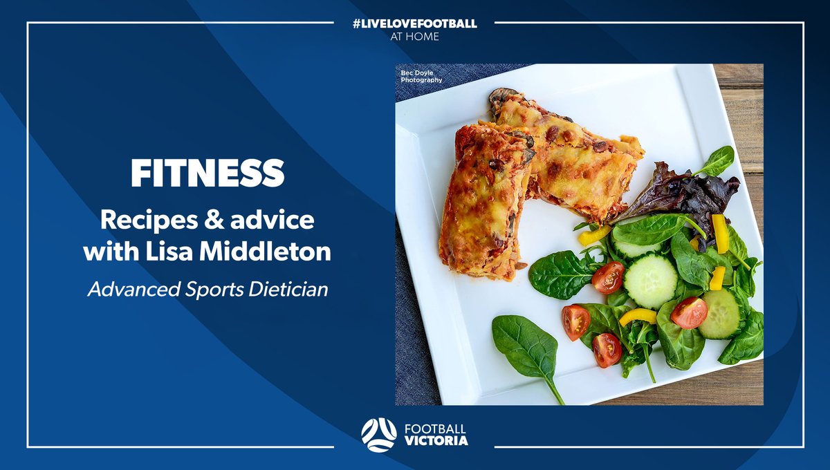 Working on your fitness at home? Advanced Sports Dietitian <a href="/Lisa_Middleton/">Lisa Middleton</a> has tips for our football community on how to fuel your body to get the most from your training - and another great recipe! 
Details: ftbl.vc/llfah
#LiveLoveFootball - at home.