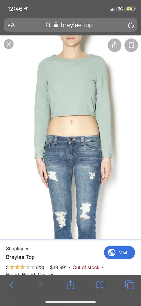 braylandreth's tweet photo. I’m sure I could make this work, but the jeans make me want to cringe😳 https://t.co/TSAEAWVYAi