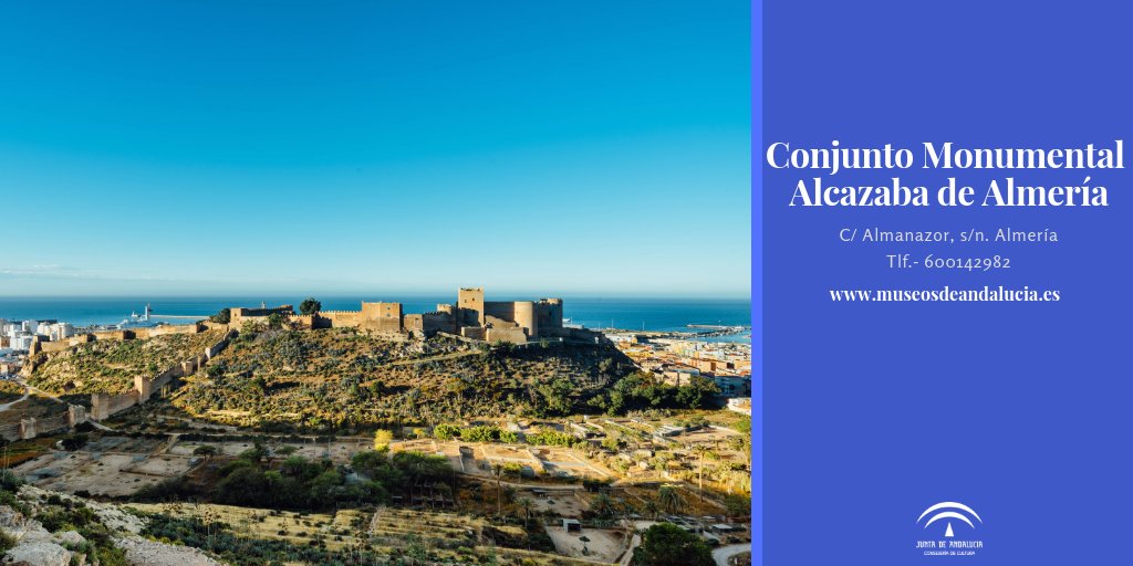 AlcazabaAlmeria's tweet photo. #AlcazabaOnLine | 📲 Os recordamos que en nuestra página web tenemos muchísima información sobre el Conjunto Monumental de la Alcazaba que os puede ser útil para estos días de cuarentena ⏩ https://t.co/SRpe7eBYBf
#YoMeQuedoEnMiCasa con #TuAlcazabaOnline 💪 https://t.co/jShkEWKLu6