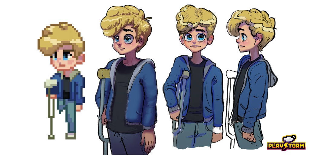 playstormstudi1's tweet photo. Ians Character design 🌠🌍⚡#pixelart #pixelgame #pixelartist #bitart #retrogaming #gaming #retrogame #retrogamer  #gamer #retrocomputer #characterdesigner #charactersketch #characterdrawing #pixelcharacterdesign #pixelcharacteranimation #pixelartcharacter #pixelartinspiracion https://t.co/1Rc8o2JVdO