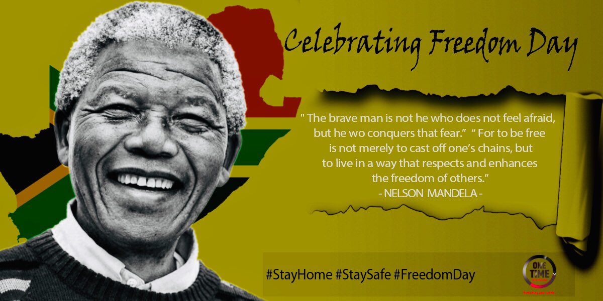 onetime_mediaHD's tweet photo. “The fight for freedom must go on until it is won; until our country is free and happy and peaceful as part of the community of man, we cannot rest.” 

Oliver Reginald Tambo

#StayHome #StaySafe #FreedomDay 

Follow us @onetime_mediaHD and we’ll follow back ✊🏽

Like &amp; Retweet https://t.co/lA5sOo88pa