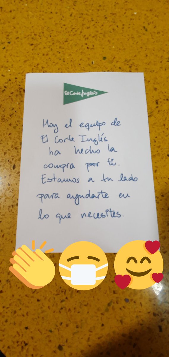 sangoncab's tweet photo. Gracias @elcorteingles y a ti @Ch_Maca_ en especial por ser parte de ello...ante todo este #Covid_19 y llegar a tiempo al #cumpleañosencuarentena de mi hija #Daniela https://t.co/pxi3QkMoQd