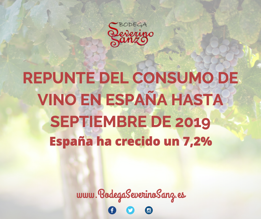 🍇 Segun datos del Observatorio Español del Mercado del Vino, muestran que el consumo de #vino en España ha crecido un 7,2% hasta septiembre de 2019, mejorando la línea de estabilidad de 2011.
Visita nuestra tienda Online
bodegaseverinosanz.es
#culturadelvino #bodegas #segovia