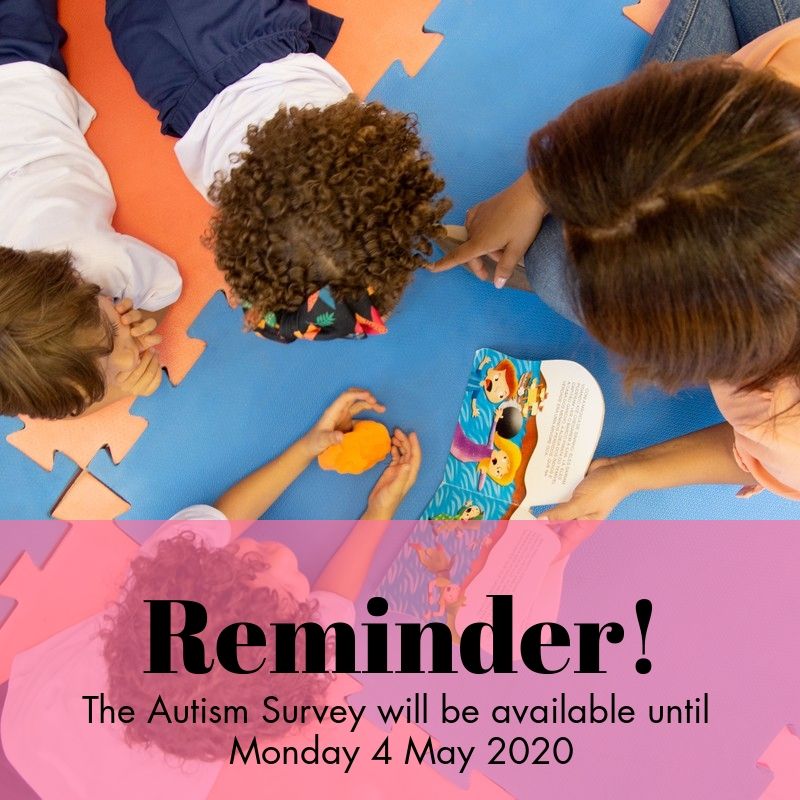 It's the last week to participate in our online #autism research survey! We invite ALL parents/carers who have at least one child on the Spectrum to share their views and experiences! Visit bit.ly/AutismSurvey20… to contribute! #Autism #ASD #Parents #carers <a href="/alex_karousi/">Alexandra Karousi</a>