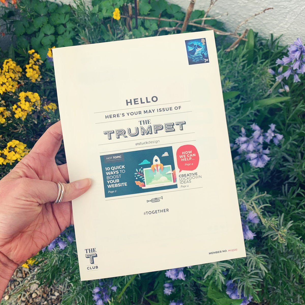 Hot off the press and straight in the post! Have you got your hands on the latest trumpet yet? 🎺

With thanks to our key workers at @mailandprint and <a href="/RoyalMail/">Royal Mail</a> - we couldn’t do it without you! Thank you!! 👏🏻😀