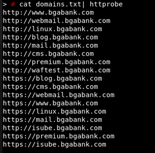 backuppen's tweet photo. If you have domain list and want to know on which domain there is http/https service running use #httprobe 
Example : cat domains.txt | httprobe https://t.co/i7rx5cqgRx