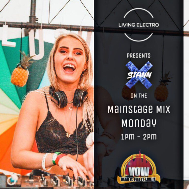 vow_881's tweet photo. Happy Freedom Day. Tune into the #MainstageMix presented by #LivingElectro with @TroyRaju1. Today on the show @SiannSartor takes over our Mainstage.
Stream LIVE : https://t.co/dgKEzwjRSX https://t.co/TyWOJLoGjt