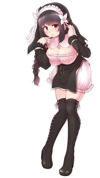 ねんない(@eencya)さんの
『シニシスタ SiNiSistar』より"ラビアン"ちゃん
死ぬ。いろんな死に方で死ぬ。エッチだね。
この身体と服装で聖職者は無理でしょ。
#他所ノ子祭 