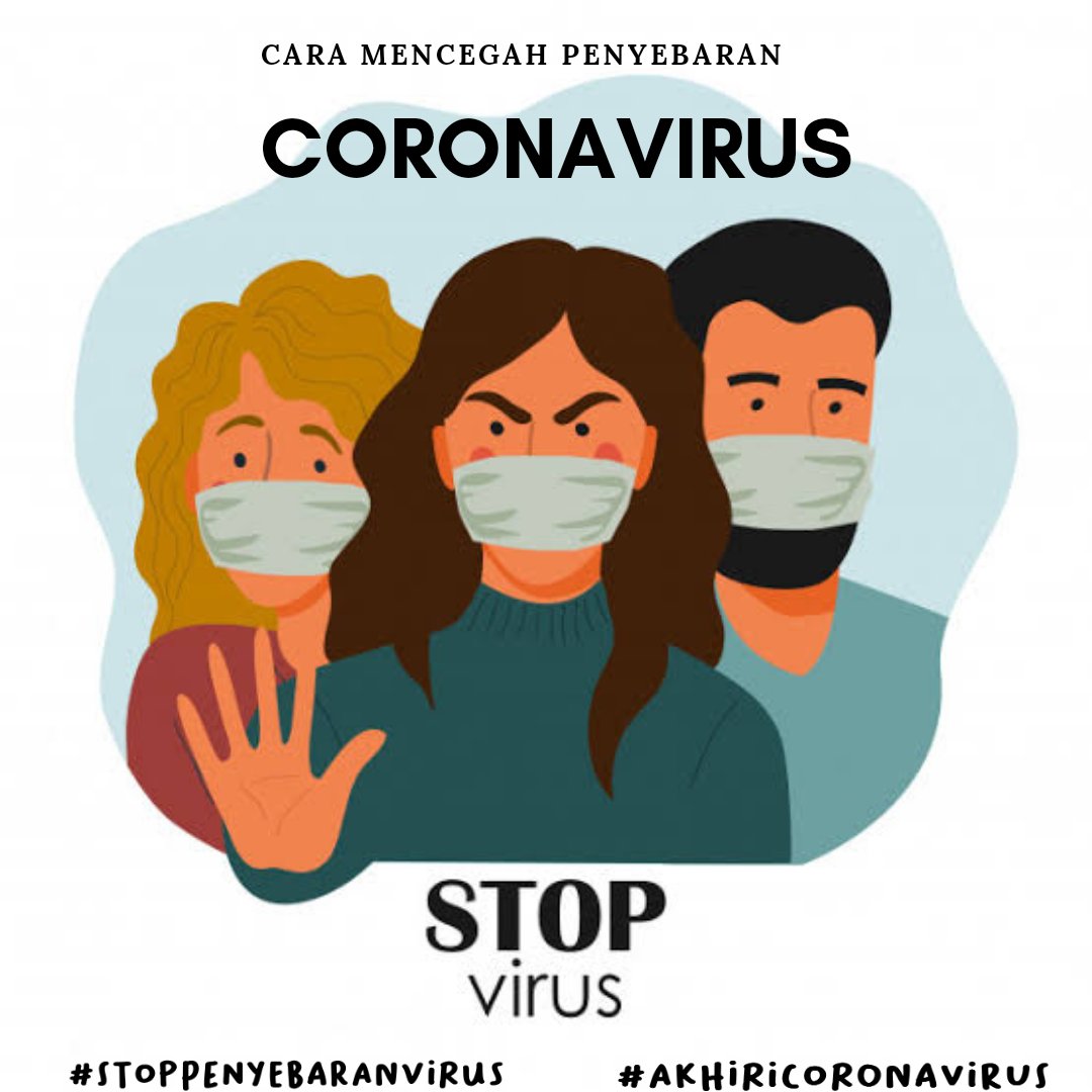 Untuk melakukan pencegahan penyebaran Coronavirus, kamu dapat melakukan 6 hal yang sudah dijabarkan dibawah ini nih, tweeps. Kalau keluar rumah gunakan masker kain, lakukan physical distancing dan terus ikuti anjuran pemerintah.  #PhysicalDistancing  #WashYourHands    #StaySafe