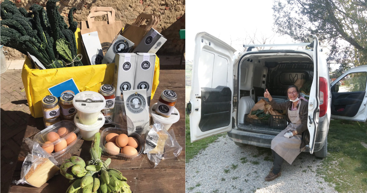 🚛 Questa settimana le consegne a domicilio dei nostri prodotti sono previste per Giovedì 30 nelle zone: #Montefollonico #Montalcino #SanQuiricodOrcia #Pienza
🥚🍖🥬🍞🧀🍷
Puoi effettuare qui il tuo ordine 
-&gt; bit.ly/3bKCn8u