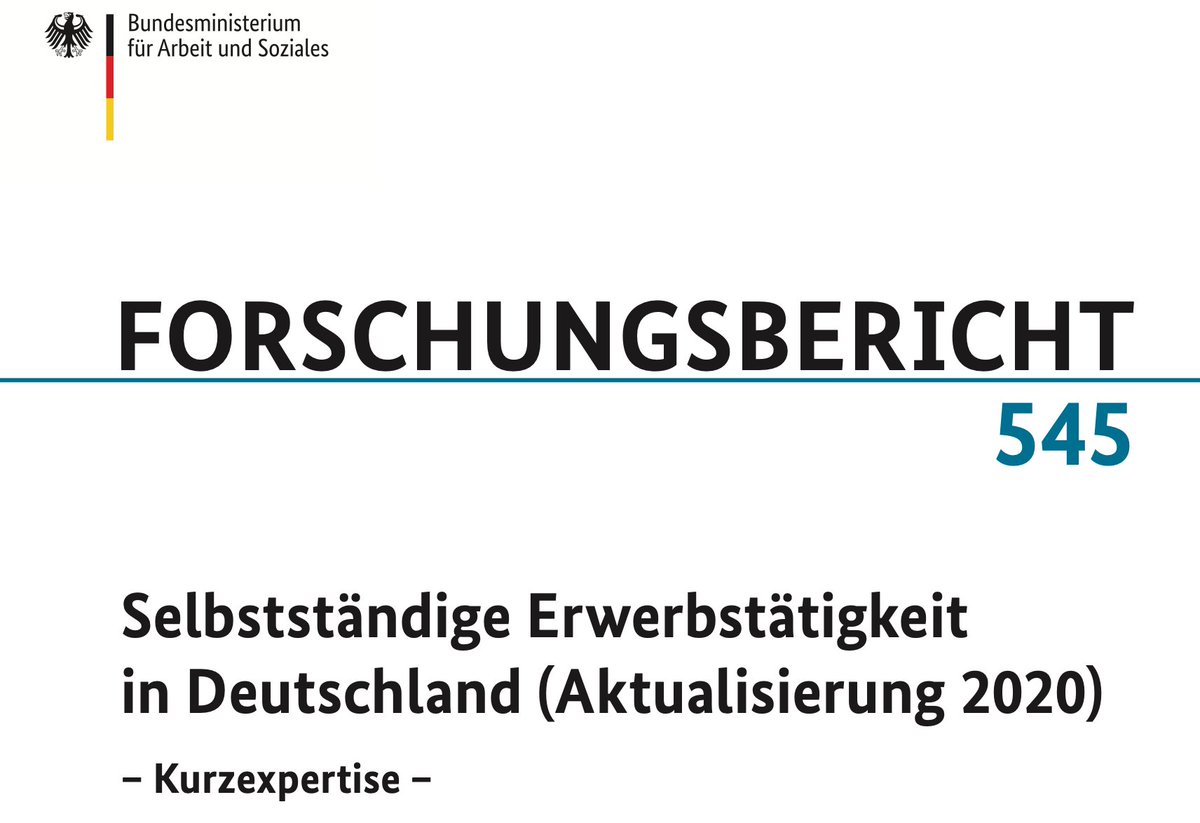 Das <a href="/BMAS_Bund/">Bundesministerium für Arbeit und Soziales</a> veröffentlicht aus aktuellem Anlass eine Kurzexpertise zur selbständigen Erwerbsarbeit in Deutschland 
bmas.de/SharedDocs/Dow…