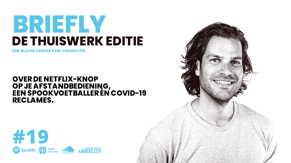 Wist je dat er een verhaal schuilt achter de Netflix-knop op de afstandsbediening van je tv? Na het luisteren van deze aflevering wel.👉lnk.to/Briefly-19