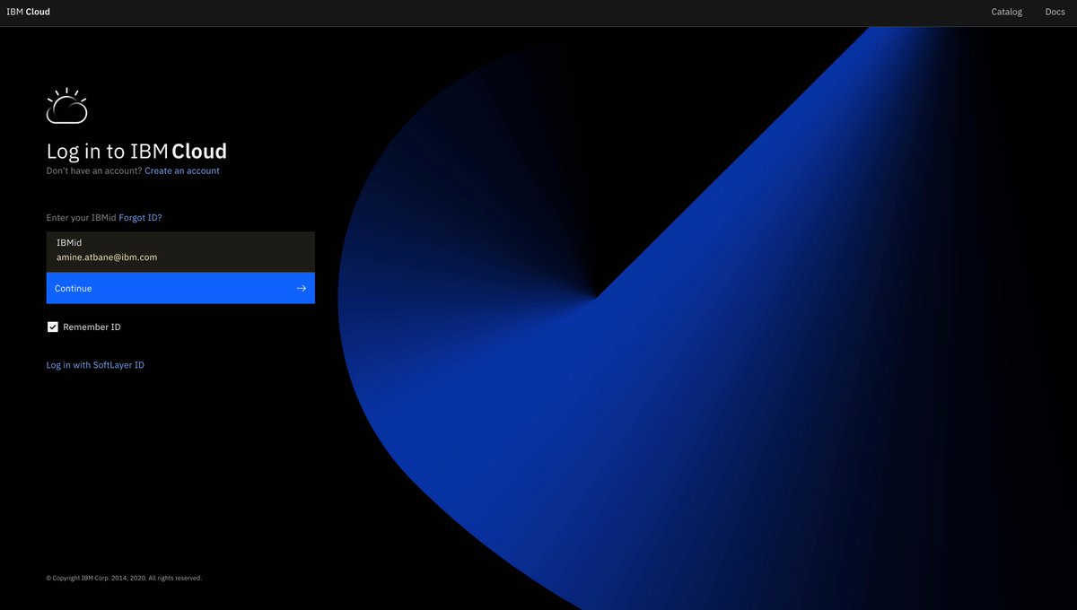 AmineAtbane's tweet photo. really liked the new dark theme !

#ibmcloud #ibm #watson #ibmdeveloper https://t.co/ehvNu3fg5m
