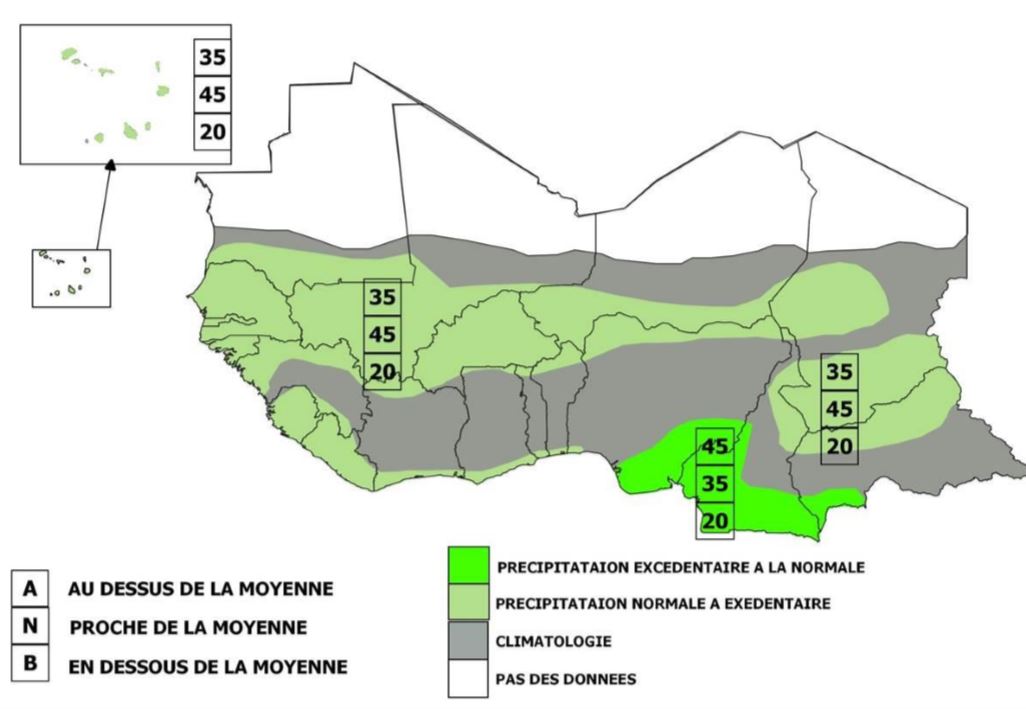 AgrhymetInfos's tweet photo. [Prévisions Saisonnières]🌧️🌧️

Une saison humide attendue en 2⃣0⃣2⃣0⃣dans la zone soudano sahélienne avec des quantités de pluies supérieures aux moyennes  #presass

Communiqué final 👇

Français : https://t.co/9pTrfaq0Ty

Anglais : https://t.co/S5AluQw2qk https://t.co/mGTRMzIFX1