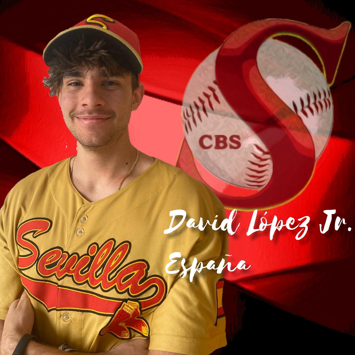 Beisbol_Sevilla's tweet photo. ⚾ David López Jr. ⚾
D. López Jr., infielder/ 2B, 1B, 🇪🇸 España
.
.
.
#baseball #sevilla #sevillaredsox #infielder #2base #1base #roster https://t.co/N75vuYBTjp