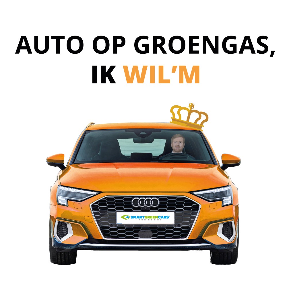 🚙🇳🇱 | Een auto op Groengas, ik Willem! 

#koningsdag #willem #duurzaamhoeftnietduurtezijn #groengas #cng #schoonrijden #smartgreencars