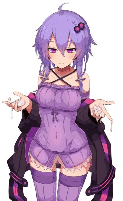 アルコール消毒するゆかりさん 