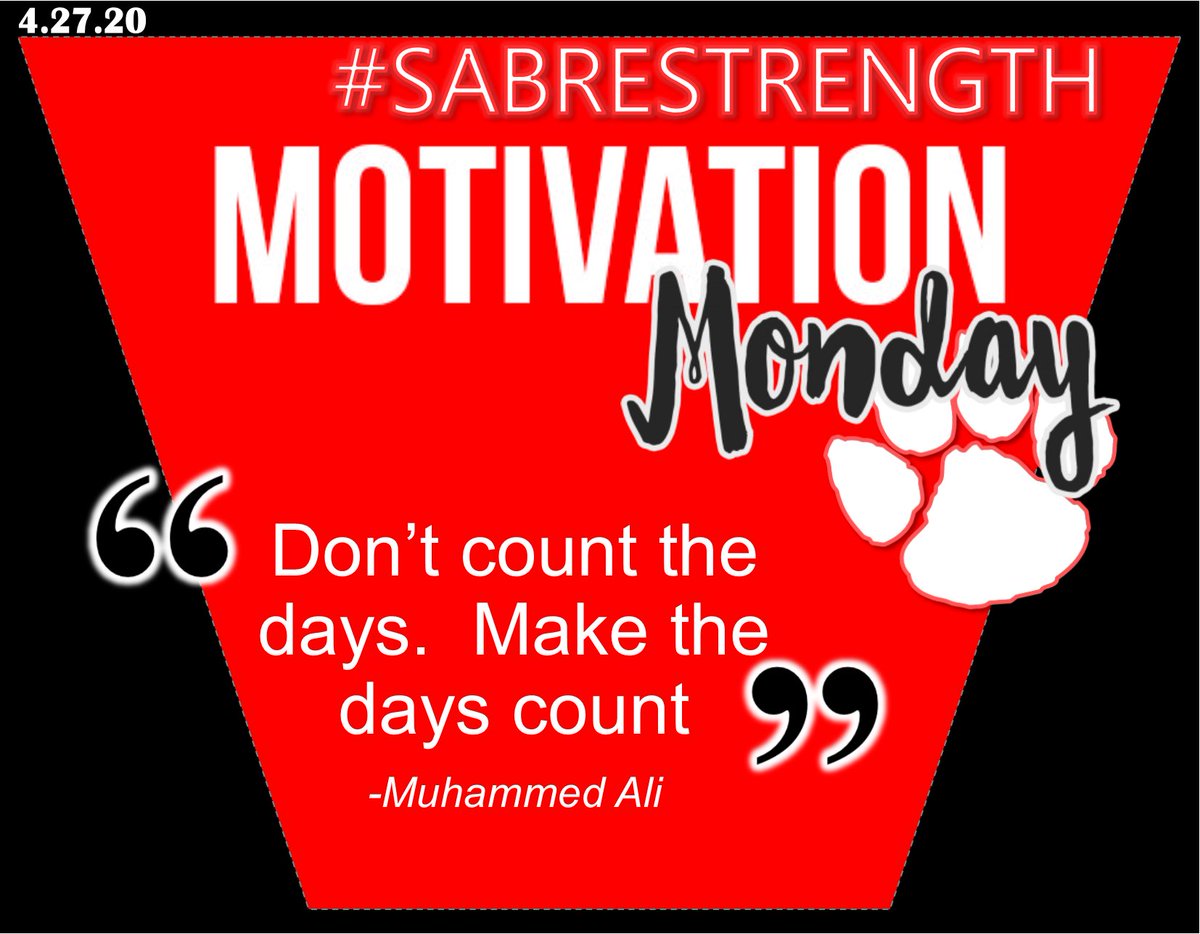 #SabreStrength Weekly Connections - Motivation Monday
