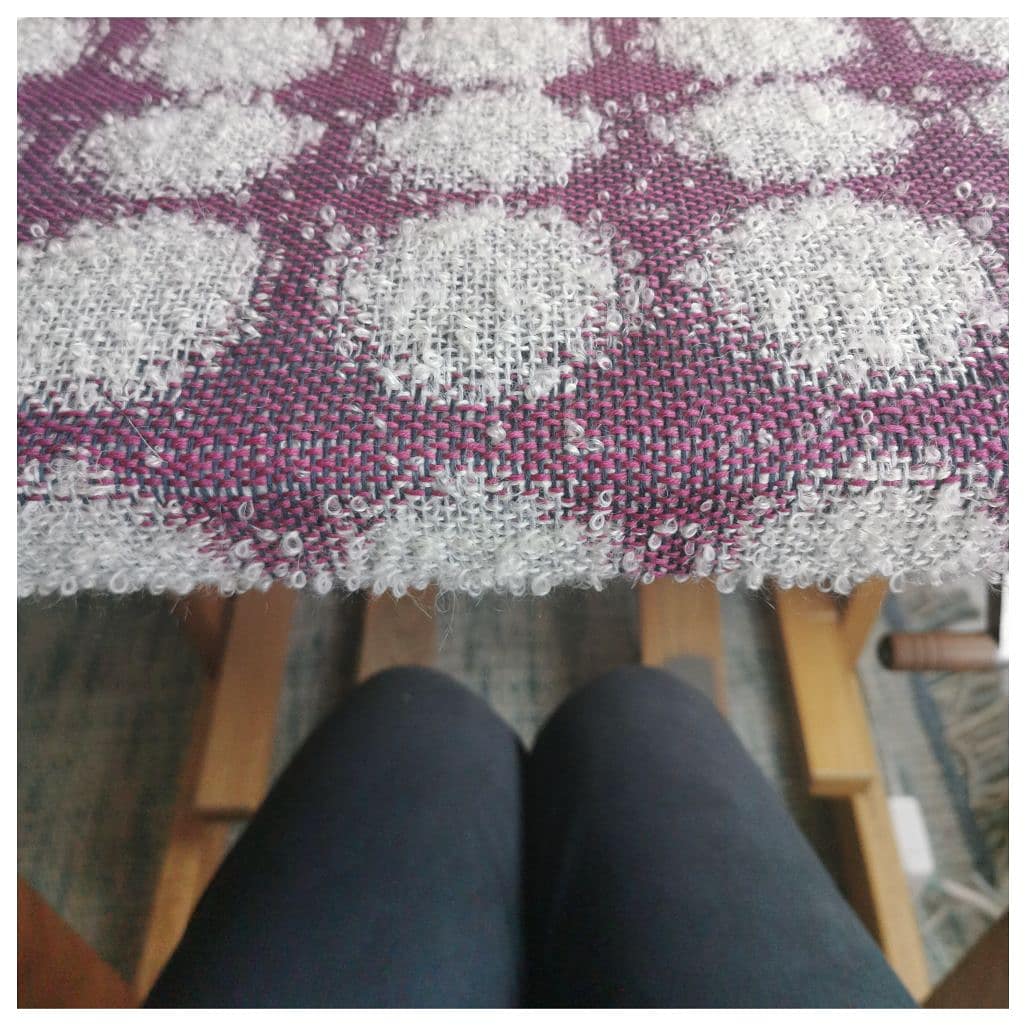WarpedTextiles's tweet photo. @HandmadeHour Hello @HandmadeHour 👋 - I'm hand weaving from my livingroom in Glasgow #handmade https://t.co/x8F8y7pJqS