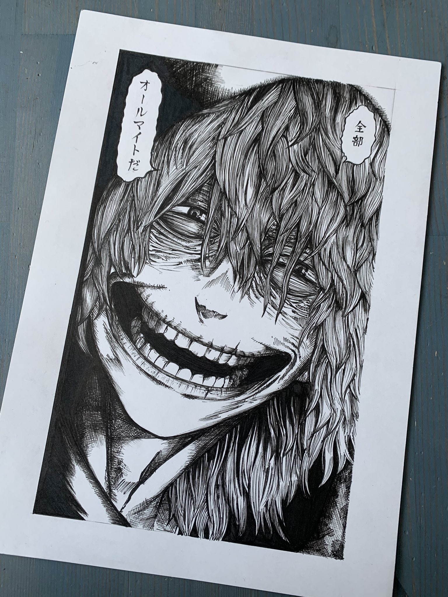 レイ 固定用 喰種メインでたまにヒロアカ等をペンで模写してます 東京喰種 ヒロアカ 模写 T Co Me0cr7fkrz Twitter