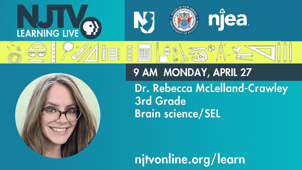 WWP_Schools's tweet photo. Check out WW-Pโs Rebecca McLelland-Crawley (@Bec_Chirps) on @NJTV Learning Live at 9 a.m. Monday, April 27! #VirtualWWPRSD https://t.co/z8BrZj7S5S
