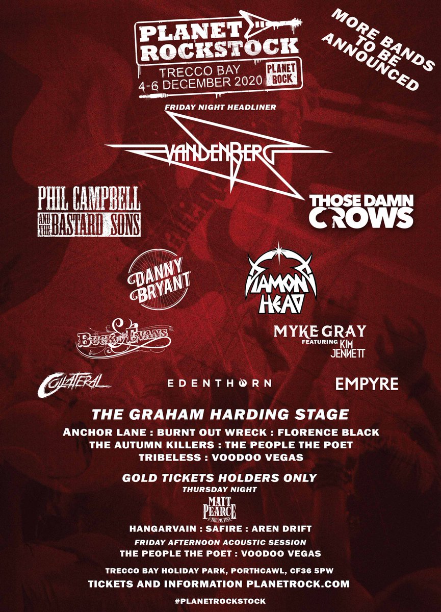 Oh Yeah! We're playing Planet Rockstock by <a href="/PlanetRockRadio/">Planet Rock</a> on the 4th of December! Can't wait to get out of these quarantine times, hit the stage and rock our asses off!