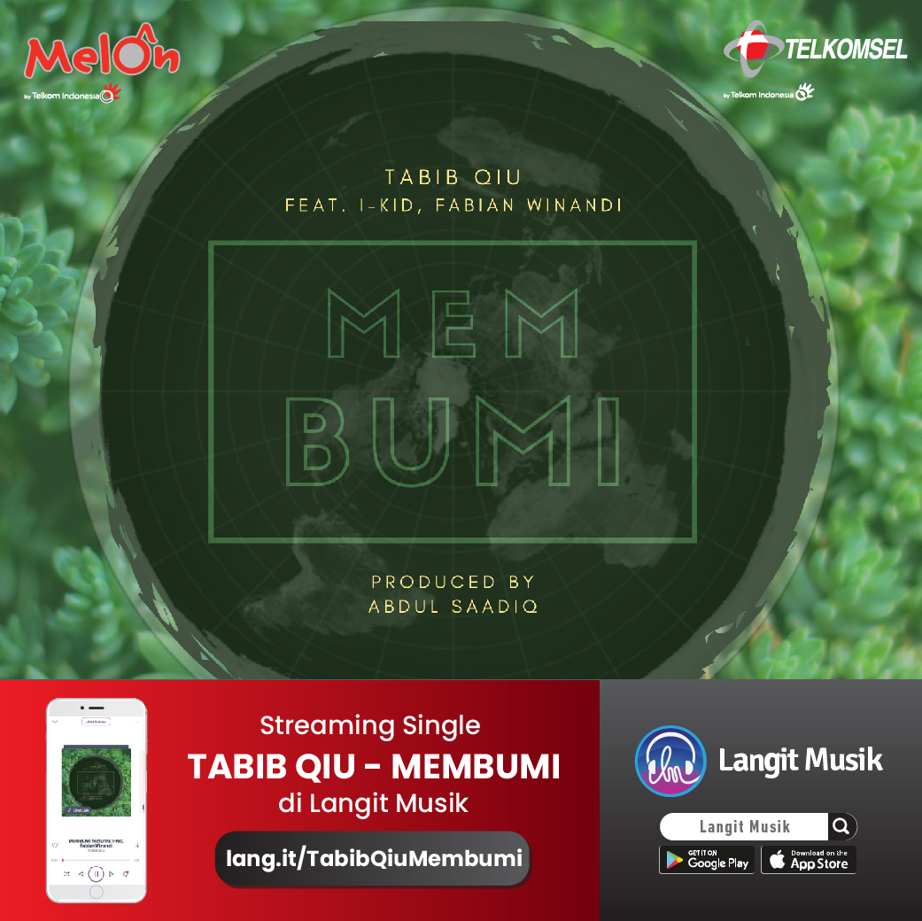 Single 'Membumi' yang dirilis <a href="/tabibqiu/">heARTworker of Soul ID™</a> memiliki tema humanisme yang diimaksudkan untuk melihat cinta dari sudut pandang yang berbeda, yang lebih manusiawi tanpa bermaksud menggurui.

Yuk dengarkan single Tabib Qiu - Membumi di Langit Musik #LMusikSingle #DirumahTetapTerhibur