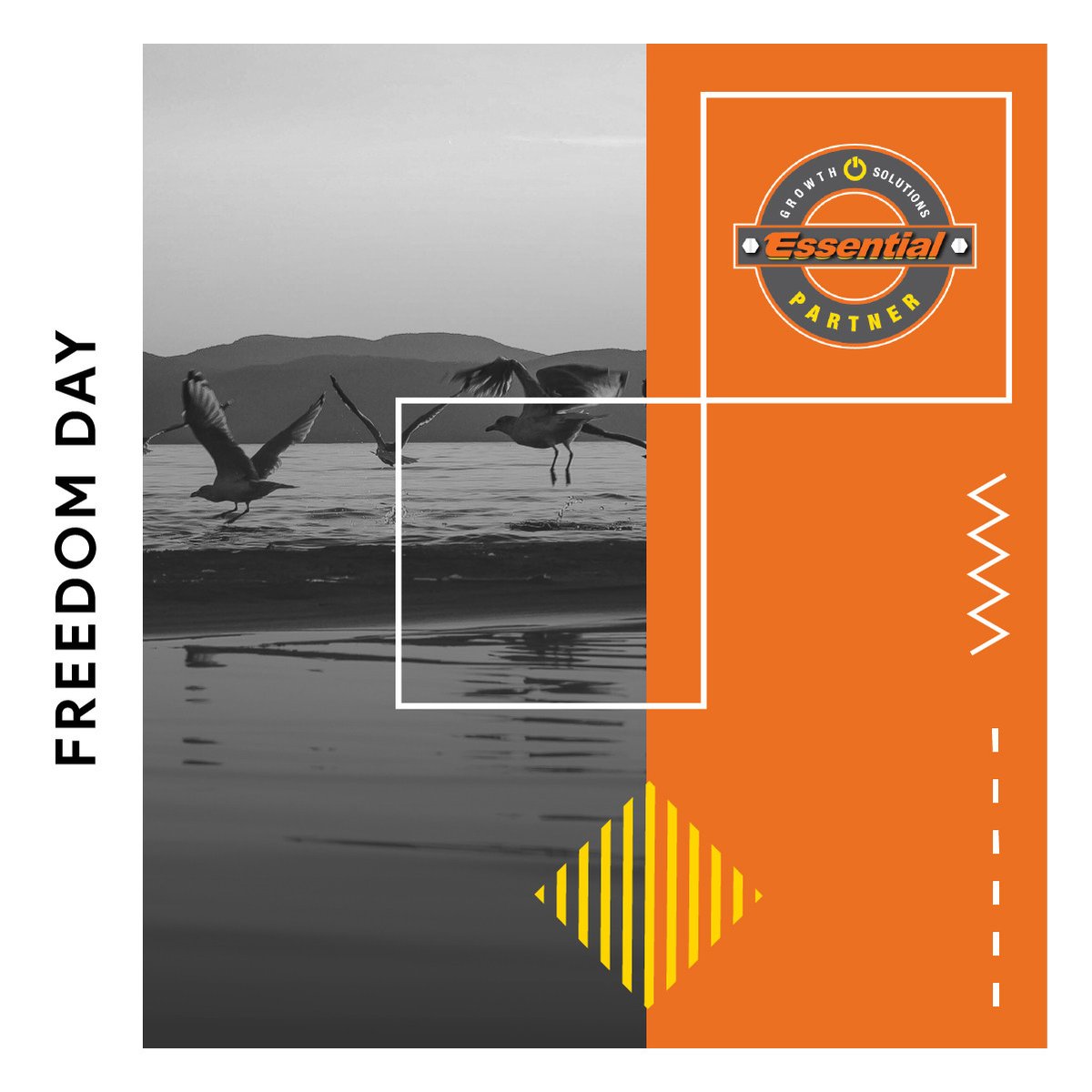 keepitessential's tweet image. Wishing you all the best today as we value our freedom more than ever. Stay safe.