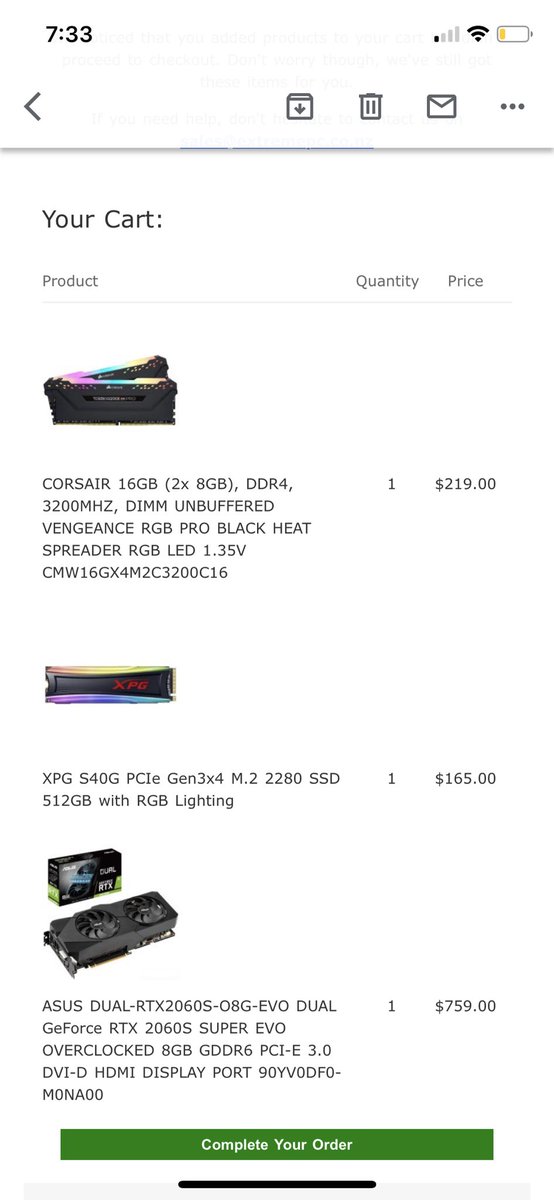 Clickx_'s tweet photo. Just ordered in my new PC build fuck yeah keen to really have a nice PC after having my current one for 3 years I think it’s due for a bit of an upgrade 😍 https://t.co/shnGkeLO8n