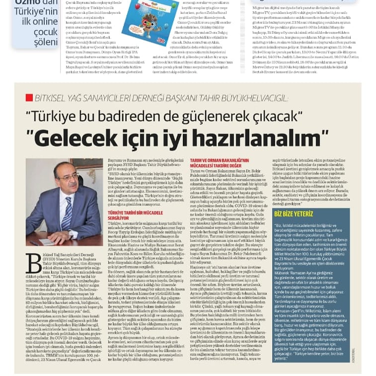 nbekonya's tweet photo. "Türkiye bu badireden de güçlenerek çıkacak"
"Gelecek için iyi hazırlanalım" #ulusalegemenliğin100yılı @ibrahimcicekci #helvacızade #bitkiselyağsanayicileriderneği #bysd https://t.co/ScpKSQg749