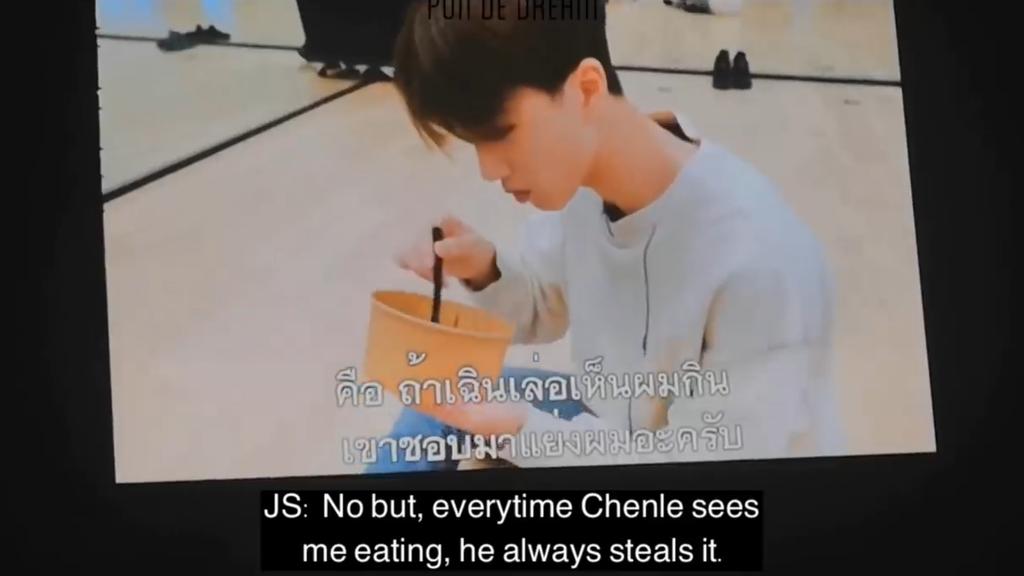 —protects chenle at his most extent—gets rid of the bug for chenle even if he's scared too —let's chenle steal his food —let him win at everything