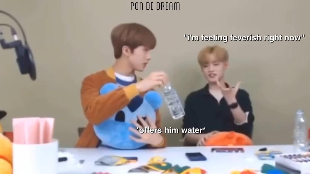 —protects chenle at his most extent—gets rid of the bug for chenle even if he's scared too —let's chenle steal his food —let him win at everything