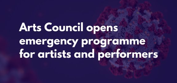 Arts Council opens emergency programme to support artists &amp; performers during the #COVID19 crisis. The Artists Emergency Programme offers freelance artists, creative practitioners &amp; performers the opportunity to apply for grants of up to £5,000 each artscouncil-ni.org/news/arts-coun…