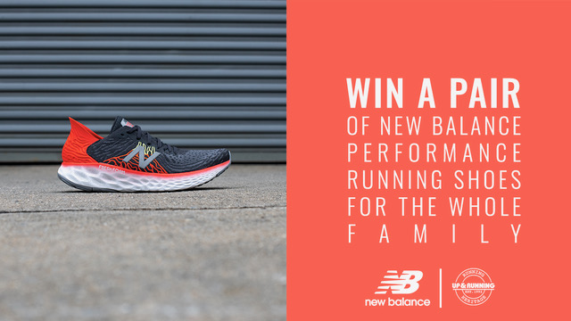 RT this and follow <a href="/upandrunninguk/">Up & Running UK</a> &amp; @newbalanceuk to be in the Sunday 3rd May 9pm prize draw to win a pair of New Balance performance shoes for all the family #ukrunchat <a href="/onerunmovement/">One Running Movement</a> #heartofrunning #upandrunninguk #moveforlife
