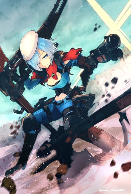 女性ガンマンのtwitterイラスト検索結果 古い順