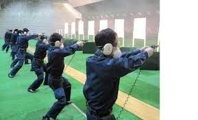 Training regime is as follows - •Women and university grads - 6 months •High school grad - 1 yearAfter spending 1 year in police station or different police units, police personnel have to come back for training for another 4 months.