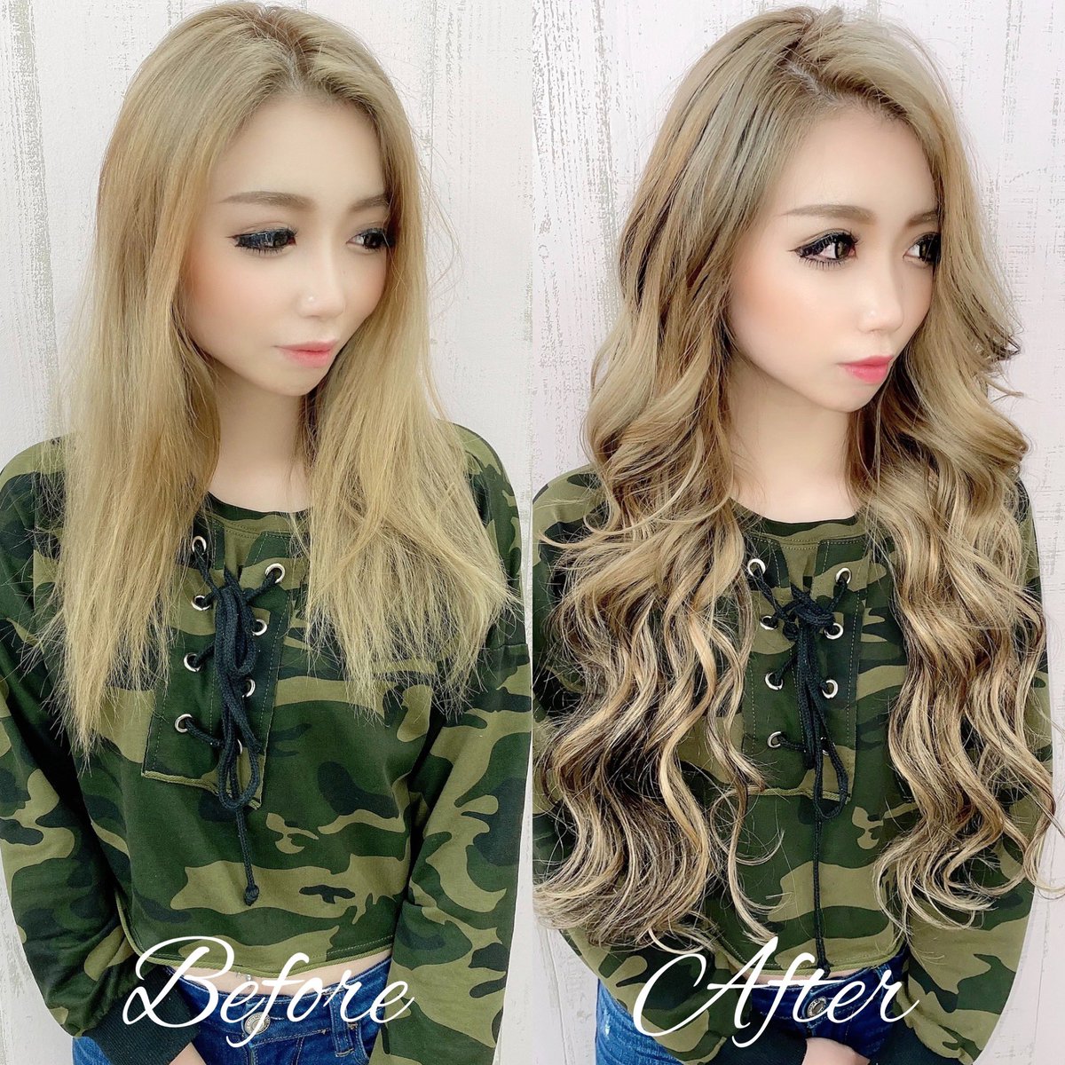 エクステ専門店あるじゃんすーさいたま店 大宮 در توییتر こんにちは 今日はあいにくの天気ですね 昨日来てくれたまいちゃん 今回はイエローベージュベースに ブラックのローライト入れました 次回も派手派手で いきましょーーー あるじゃんすー