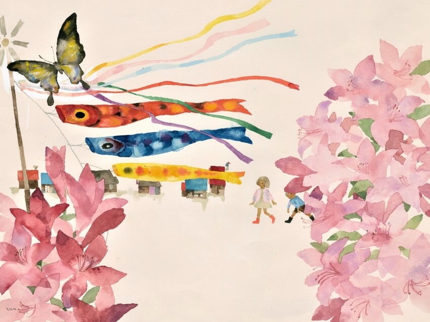 ちひろ美術館 東京 安曇野 公式 Twitter પર 5月5日は子どもの日です いわさきちひろは 子どもは全部が未来 と語り いきいきとした子どもたちの姿をたくさん描きました 全世界の子どもたちの健やかな成長を願って ちひろの絵をお届けします