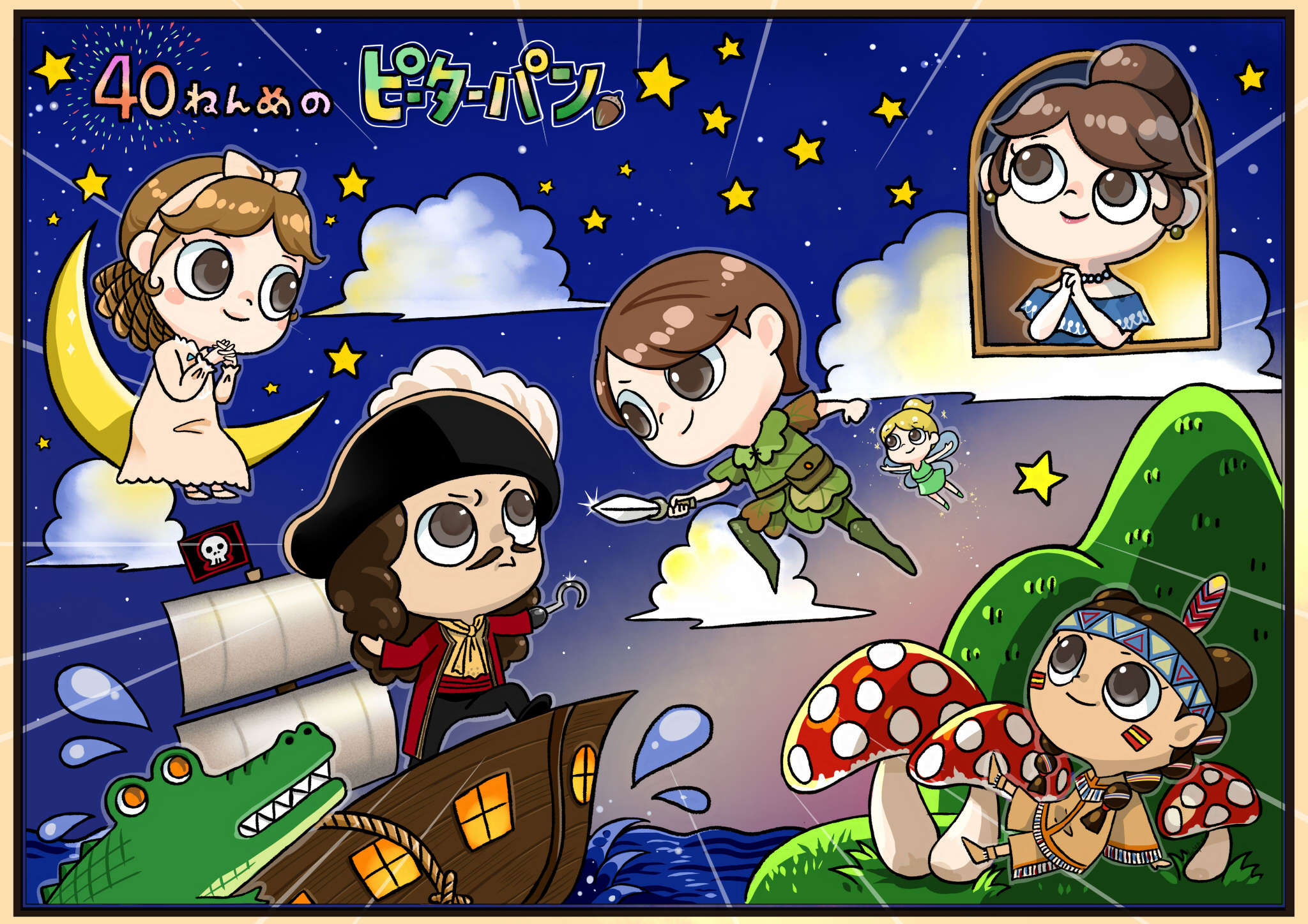 ピーターパン塗り絵 Twitter Search Twitter