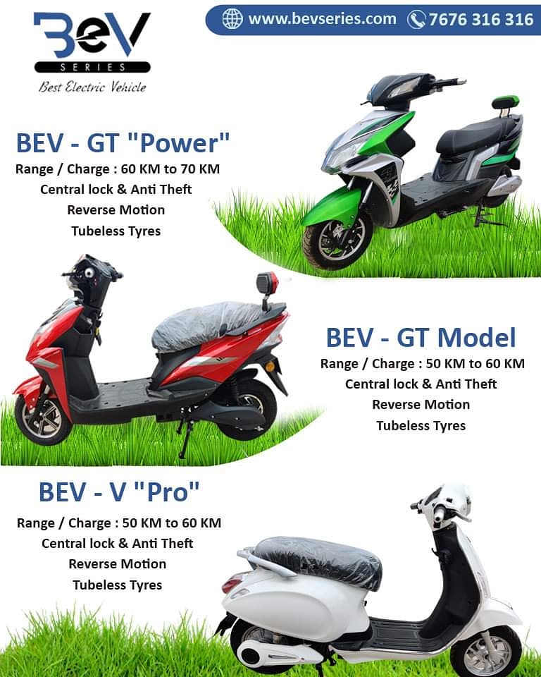 theroyalev's tweet photo. BEV is an innovative company brings new generation smart electric eco friendly as well cost effective vehicles.

best electric vehicle scooter bike showroom in Vizag !!

👉Advanced Features
👉Attractive Style 
👉Easy to charge
👉Low maintenance

#BeVSeries #GoGreen #GT #GT_Power https://t.co/Gbhg9tJdOI