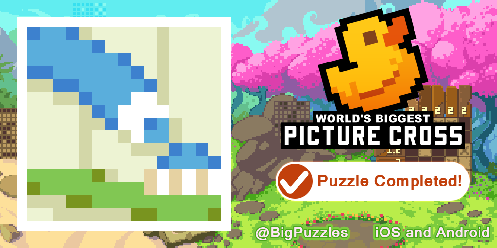 mr_surridge's tweet photo. I've just completed 'Toothbrush and Paste' in World's Biggest Picture Cross.
It's free https://t.co/24rJHQV0gH #WBPC https://t.co/bHhVTDmBWu