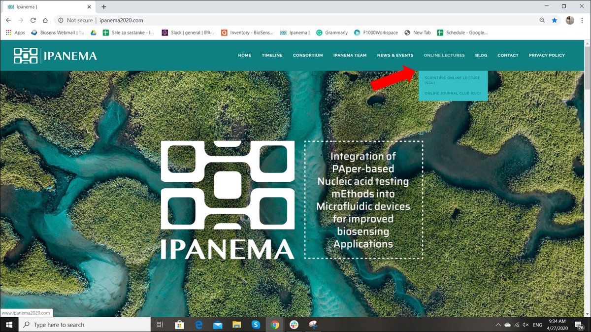 Ipanema_2020's tweet photo. 📢 Quick IPANEMA update: 📢
From now, you can find all #ipanema2020 Online lectures (SOLs & ОJCs) on our Official Website.
Check it out 👉https://t.co/7wY7IXk49Y
@MSCActions @EU_Commission @REA_research @BioSenseRS #research #science #journalclub #scientificlectures https://t.co/kpIpTGViqN