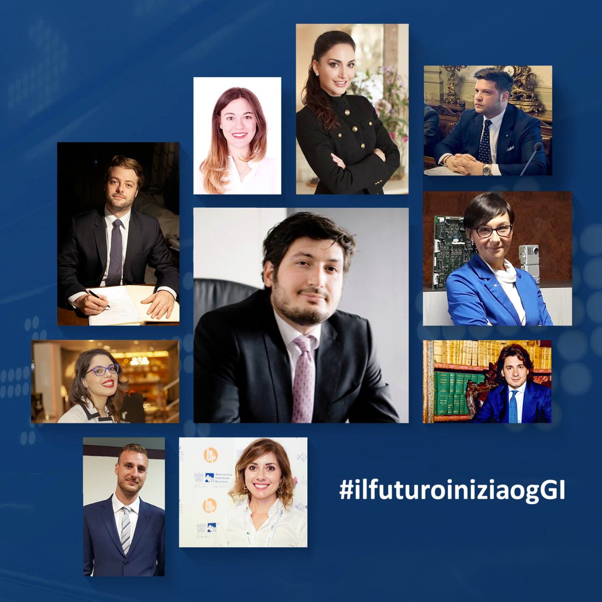 Il compito non è tanto di vedere ciò che nessun altro ha ancora visto; ma pensare ciò che nessun altro ha ancora pensato, riguardo a quello che chiunque vede. (Erwin Schrödinger) Ecco la nostra squadra  #ilfuturoiniziaogGI #GGI #Confindustriagiovani