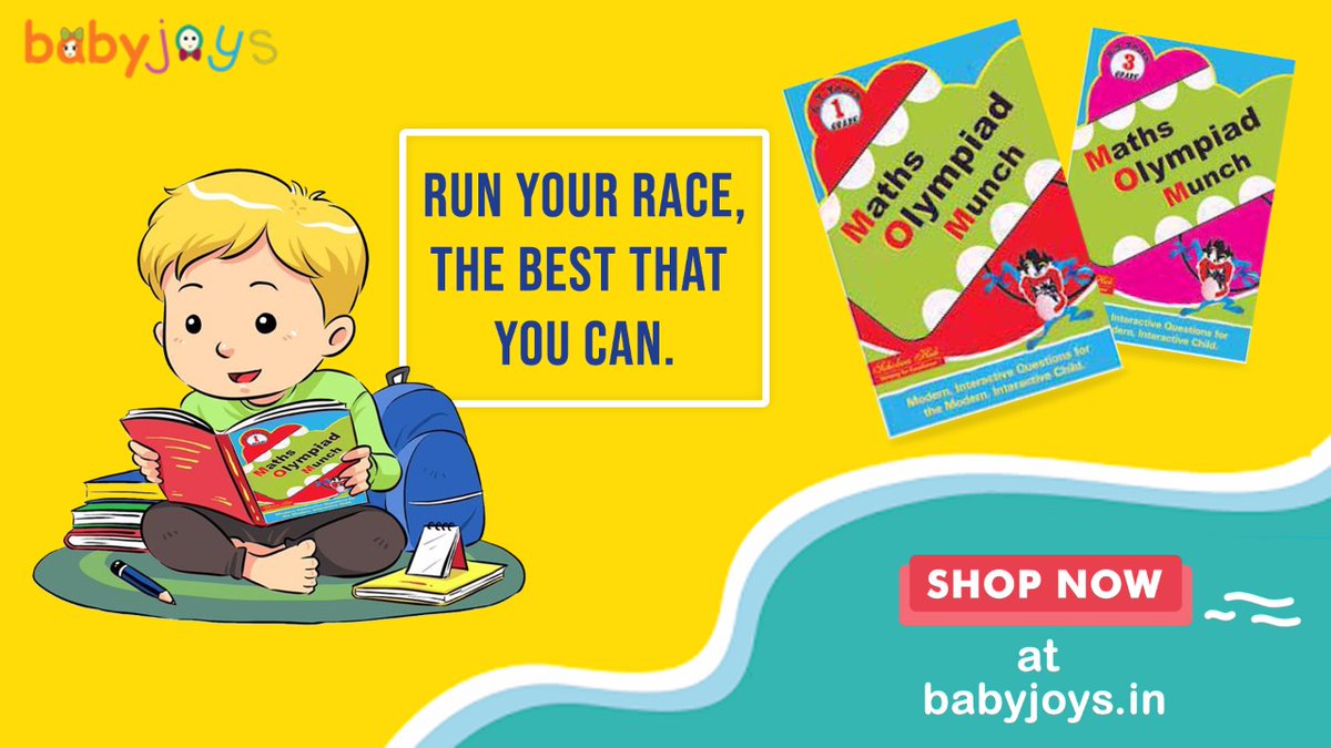 BabyjoysIn's tweet image. Olympiad Books Online - Buy Olympiad books for English, Maths, and Science, Test Papers, and Sample Papers Solved till 5th standards. Find all major Olympiad Books.

babyjoys.in/story-book-for…

#olympiadbooks #olympiad #olympiad #ntse #kvpy #competition #study #math #neet #geometry