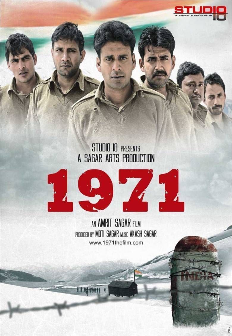 21. 1971 @YouTubeIndia Had watched it few years back but  @BajpayeeManoj's tweet made me watch it again. 2 1/2 hours of goosebumps. A deserved national award to  @AmritSagar and the entire ensemble cast. Was surprised to see piyush mishra as writer. Rating- 9.5/10