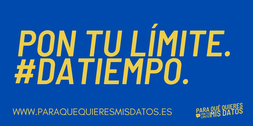 odi_madrid's tweet image. 📣 ¿Para qué quieres mis #datos?
#EUDataStrategy 👉 consulta pública sobre la Estrategia de Datos Europea: ¿a quién, cómo y para qué dejarías que utilicen tus datos? 

📹youtu.be/OJgmXIX54Bw
💻paraquequieresmisdatos.es
Participa ec.europa.eu/eusurvey/runne…

#DATiempo ¡Pon tu límite!