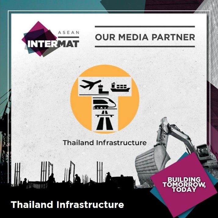 INTERMATASEAN's tweet photo. It is our pleasure working with " โครงสร้างพื้นฐาน ประเทศไทย Thailand Infrastructure " as our media partner for the very first time.  

For more information > https://t.co/0QSXaRzGol

#Construction #Infrastructure #INTERMATASEAN #INTERMAT #Thailand https://t.co/ZpGnUQa1Vv