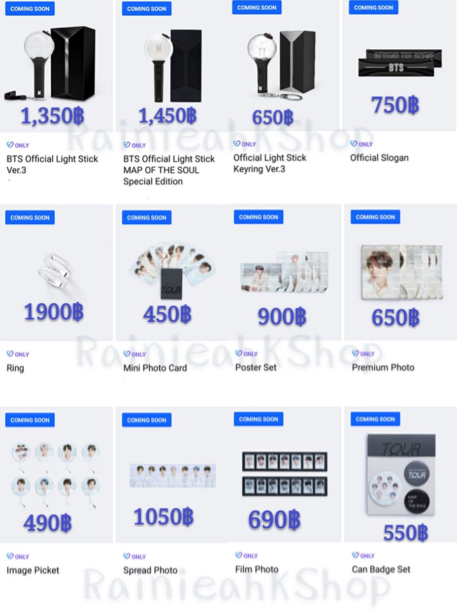 RainieahKShop's tweet photo. [Pre-order] Goods หน้าคอนบังทัน #MapOfTheSoulTourMerch 

✅สินค้ารอบรีไม่ต้องมีมี่ออฟ
✅ราคาอยู่ในรูปนะคะ
✅กดไม่ได้คืนเงินเต็มจำนวน
✅สั่งซื้อทาง DM

✨เหลือพรีเมี่ยม JK(3) V(5) กดมาแล้ว

#เรนนี่ช็อปพรีของ #ตลาดรถไฟบังทัน #ตลาดนัดBTS #ตลาดนัดบังทัน #ตลาดนัดรถไฟบังทัน https://t.co/FRcSuTuG3t