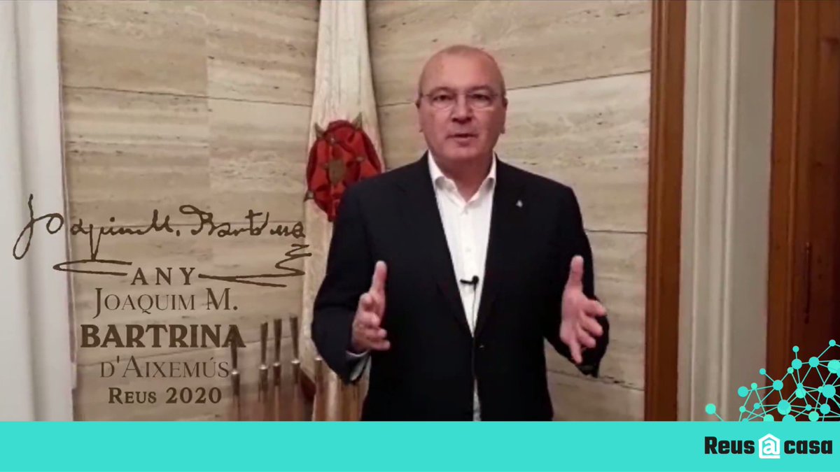 reus_cat's tweet photo. 📚 Amb la publicació de la bibliografia de Joaquim M. Bartrina s'inicia des del #confinament l'Any Bartrina a #Reus

https://t.co/jLVI2y0vJm

#ReusACasa #culturaAReus #AnyBartrina #BartrinaAReus https://t.co/7OJUrbFPCU