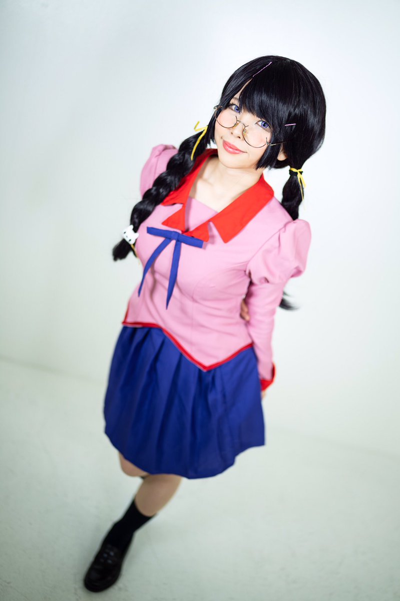 松島みほ Cosplay 化物語 羽川翼 やっほー 阿良々木くん 元気してるー Takataka 0719 様 Cosplay コスプレ 羽川翼 物語シリーズ併せ03 T Co Ly5yktnl